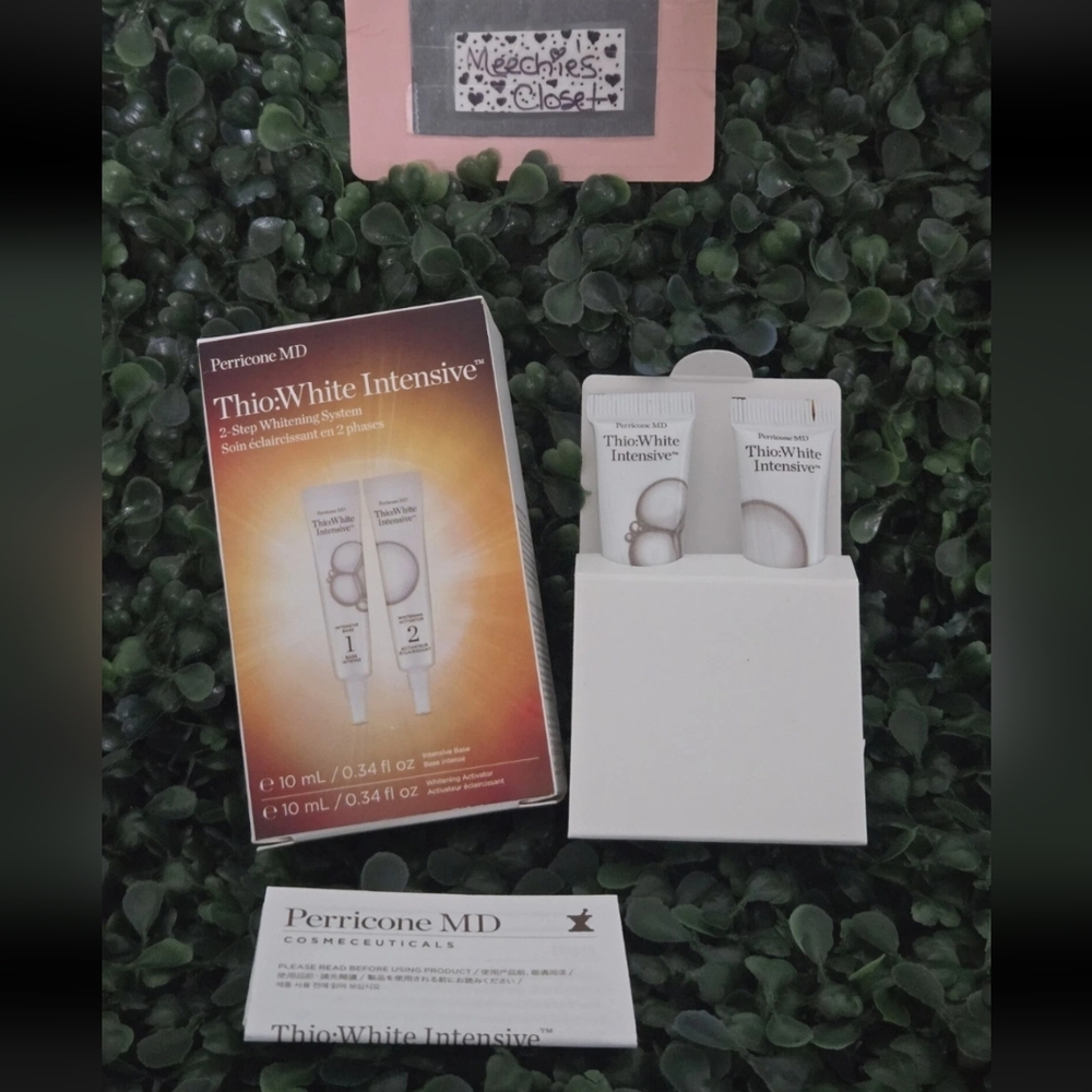 Perricone MD Thio: White Intensive Two-Step Whitening System NIB